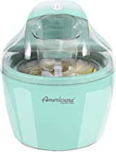 Photo 1 of Americana EIM-1400M 1.5 Qt Freezer Bowl Automatic Easy Homemade Electric Ice Cream Maker, Ingredient Chute, On/Off Switch, No Salt Needed, Creamy Ice Cream, Gelato, Frozen Yogurt, Sorbet, hair found on item. scratches and scuffs