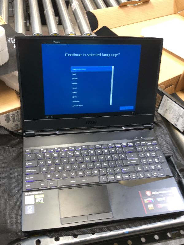 Photo 8 of MSI GL65 Leopard 10SFK-062 15.6" FHD 144Hz 3ms Thin Bezel Gaming Laptop Intel Core i7-10750H RTX2070 16GB 512GB NVMe SSD Win 10
