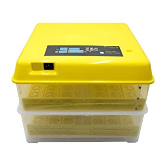 Photo 1 of Egg Incubator, 80W Digital Fully Automatic Egg Incubator, 48/56/96/112 Eggs Poultry Hatcher ?for Chicken Ducks Goose Birds Quails, with Automatic Egg Turner, Humidity Temperature Control (96-Eggs)
