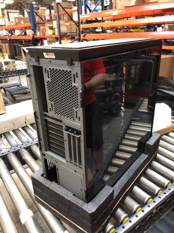 Photo 1 of Phanteks Enthoo 719 (PH-ES719LTG_DAG01) High Performance Full Tower Case – Tempered Glass, Aluminum Panels & D140 Distribution Plate. Mirror Acrylic Backplate, Digital-RGB LED
