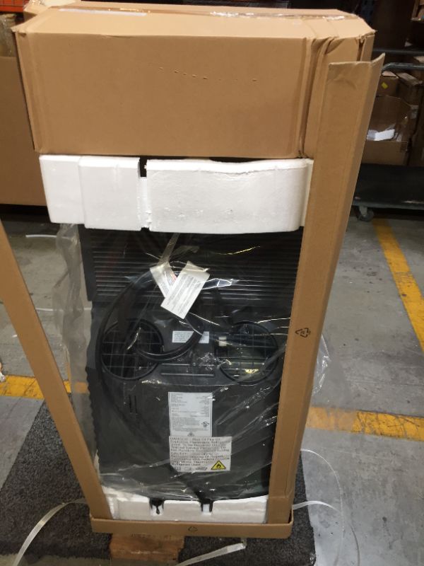Photo 2 of Whynter ARC-14S 14,000 BTU Dual Hose Portable Air Conditioner, Dehumidifier, Fan with Activated Carbon Filter in Platinum and Black plus Storage bag for Rooms up to 500 sq ft---NO BOX---
