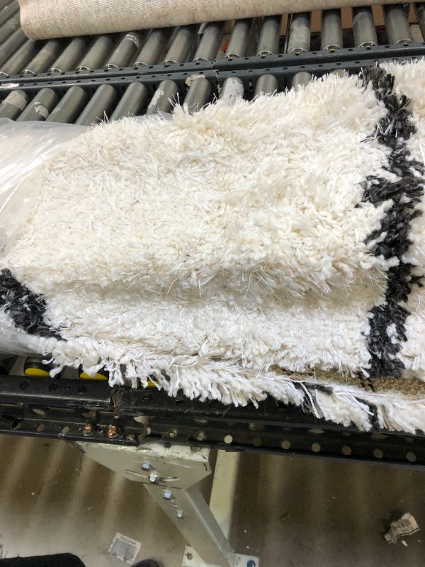 Photo 1 of 7'X10' Geometric Design Woven Area Rugs Cream/Gray - Project 62
