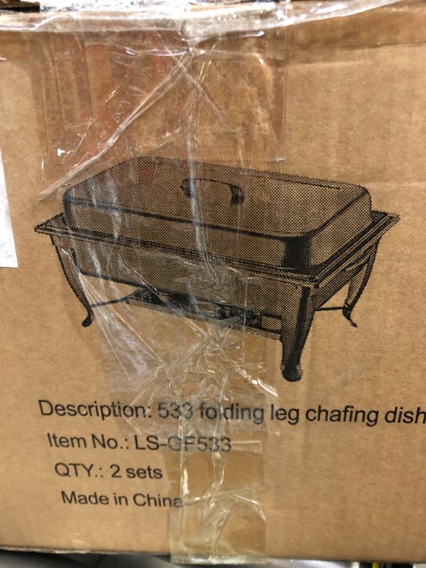 Photo 1 of 553 folding leg chafing dish