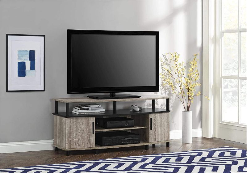Photo 1 of Ameriwood Home Carson TV Stand for TVs up to 50", Sonoma Oak
