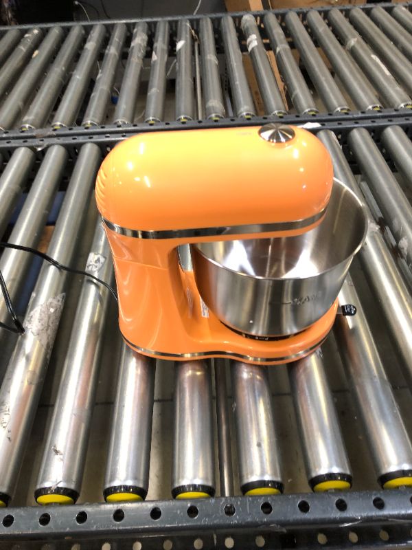 Photo 4 of Delish by DASH Compact Stand Mixer, 3.5 Quart with Beaters & Dough Hooks Included - Orange
