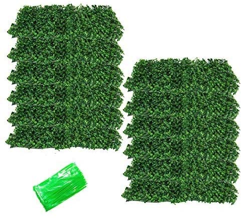Photo 1 of artifical boxwood hedge 12pack 20"x20"