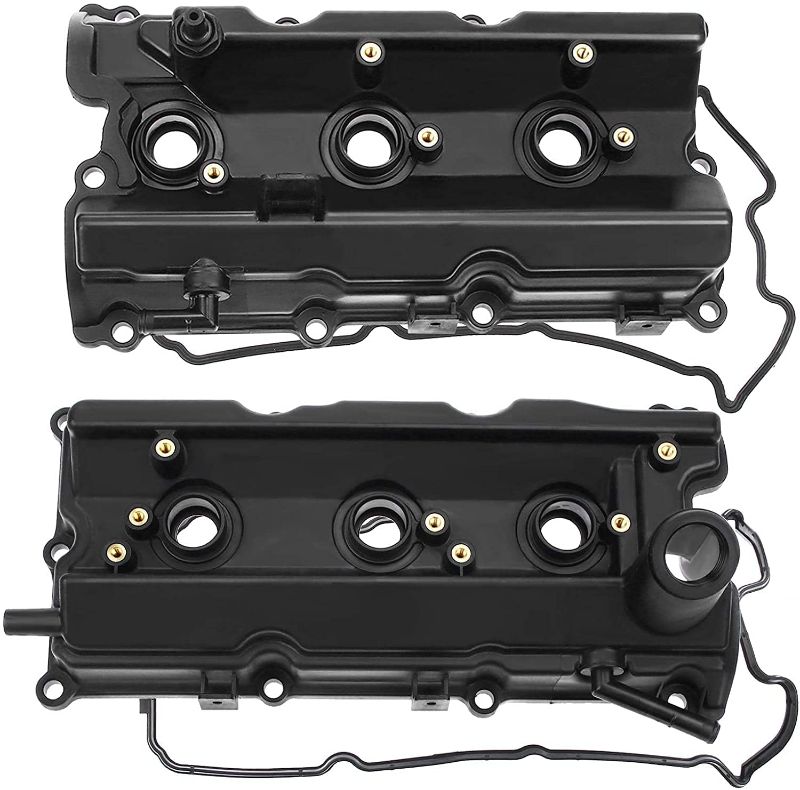 Photo 1 of A-Premium Engine Valve Cover Left Right Side Compatible with Nissan 350Z 2003-2006 Infiniti FX35 G35 2003-2008 M35 2006-2010 3.5L
