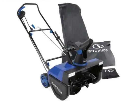 Photo 1 of 22 in. 15 Amp Electric Snow Blower with Dual LED Lights and Cover
