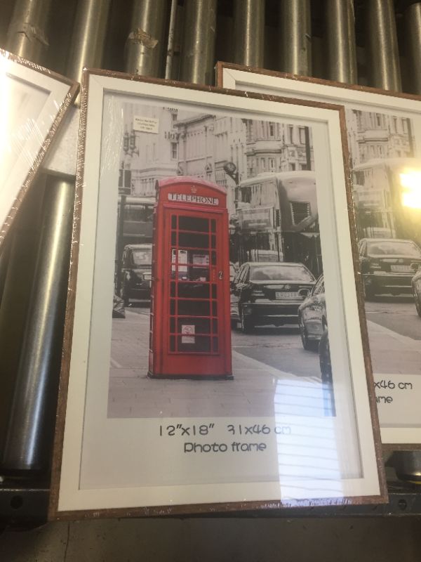 Photo 1 of 4 picture frames 12"x18" 
