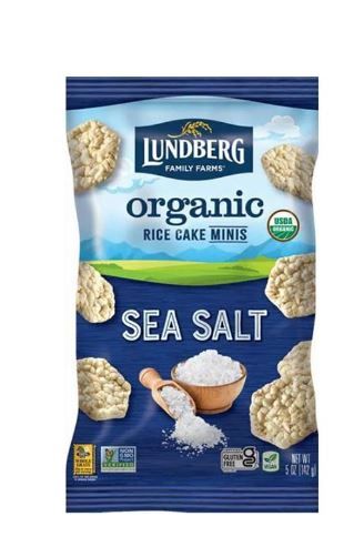 Photo 1 of 6 Lundberg Family Farms OG MINI RICE CAKES SEA SALT, 5 oz

