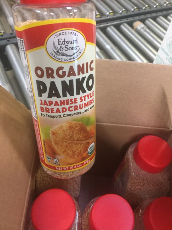 Photo 1 of 6 Edward & Sons Organic Panko Breadcrumbs, 10.5 oz

