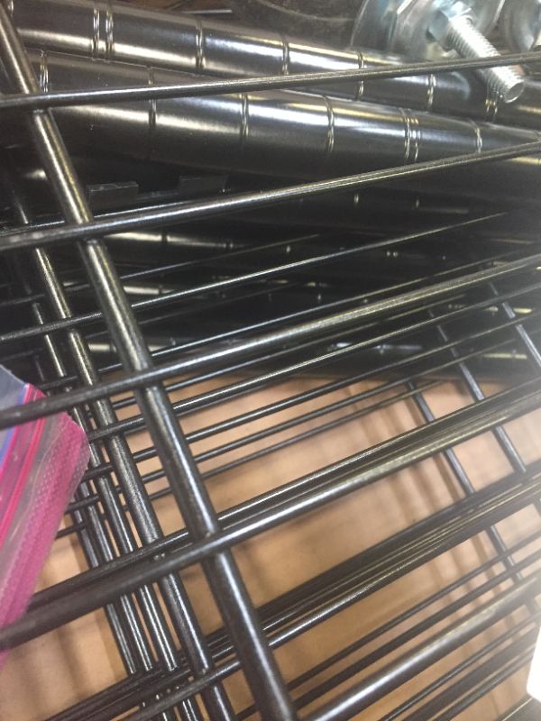 Photo 1 of 5-Shelf Shelving Storage Units on Wheels Casters