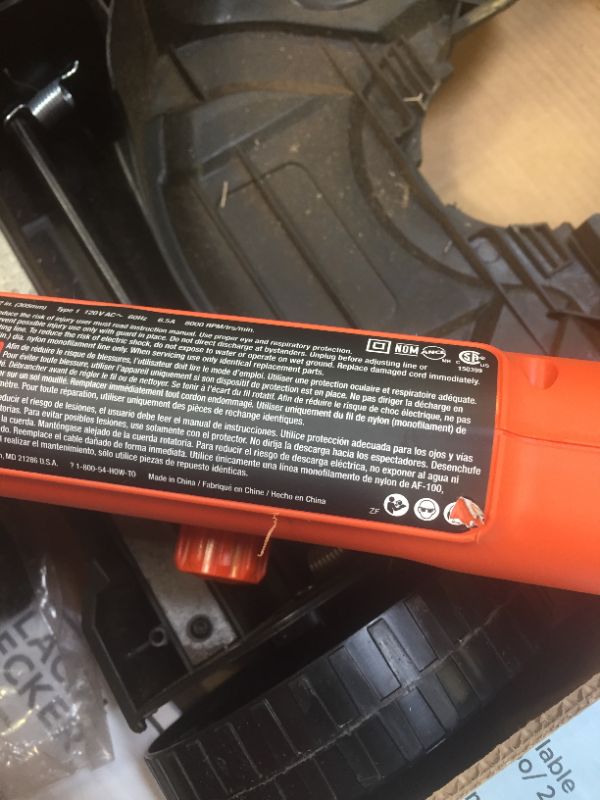 Photo 7 of BLACK+DECKER 120V 6.5 Amp Compact 12 in. Corded 3-in-1 Lawn Mower