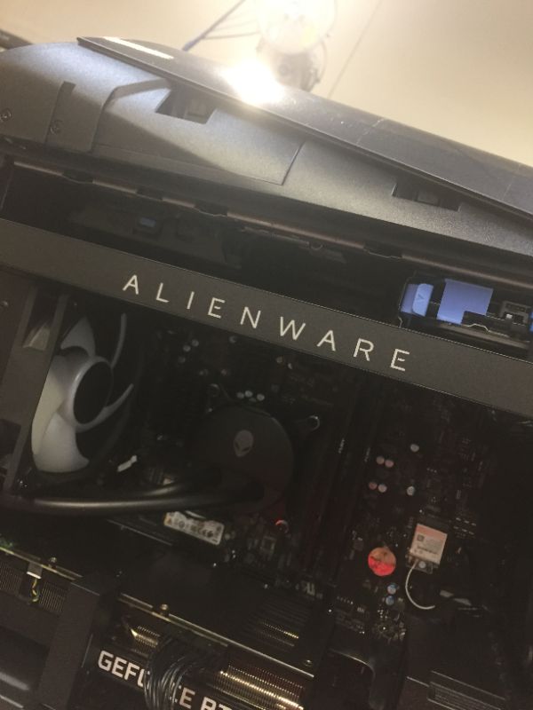 Photo 4 of Alienware Aurora R14 Liquid Cooled Gaming Desktop - AMD Ryzen 9 5900, 32GB 3466MHz RAM, 1TB SDD + 2TB HDD, NVIDIA GeForce RTX 3080 10GB GDDR6X Graphics, VR Ready, USB-C, Windows 11 Home – Black
