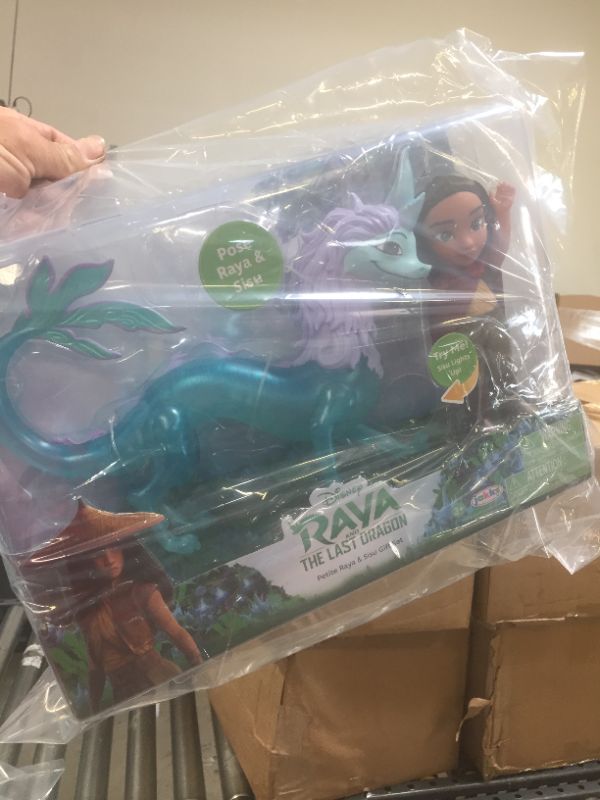 Photo 2 of Disney's Raya and the Last Dragon Petite Raya & Sisu Gift Set ----factory sealed 