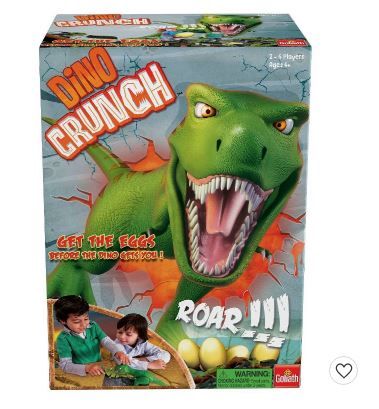 Photo 1 of 2--Goliath Dino Crunch Game-- factory sealed 

