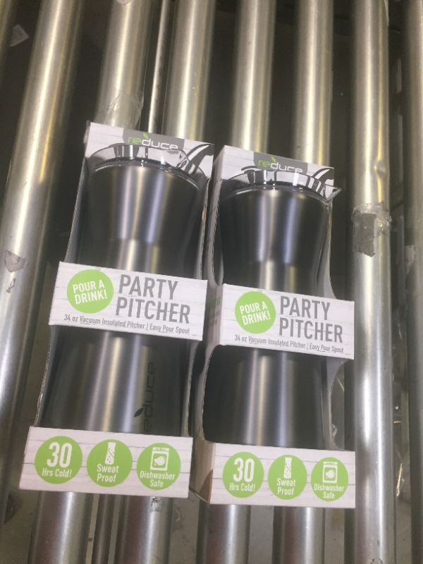 Photo 5 of 2---Reduce 34oz Party Pitcher - Charcoal----factory sealed 

