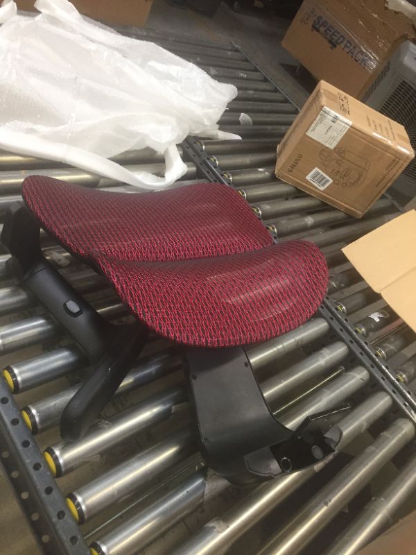 Photo 11 of NOUHAUS® ERGO3D ERGONOMIC OFFICE CHAIR red 
