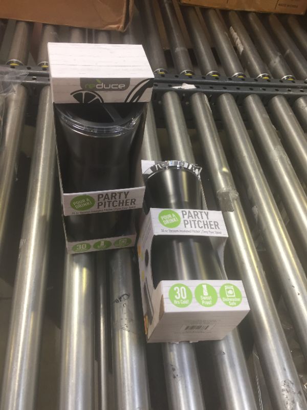 Photo 1 of 2---Reduce 34oz Party Pitcher - Charcoal----factory sealed 
