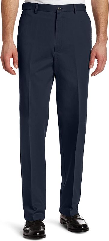 Photo 1 of Haggar Men's Work To Weekend No Iron Flat Front Pant Reg. And Big & Tall Size 40 X 32
