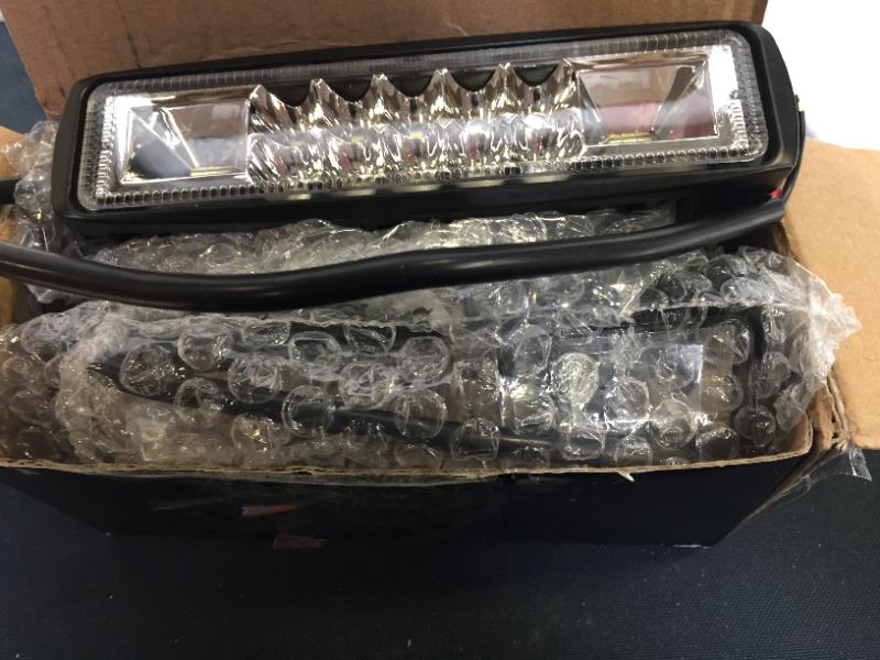 Photo 1 of 2" X 6" PACK OF 2 VEHICLE LIGHTS (UNKNOWN VEHICLE FIT)