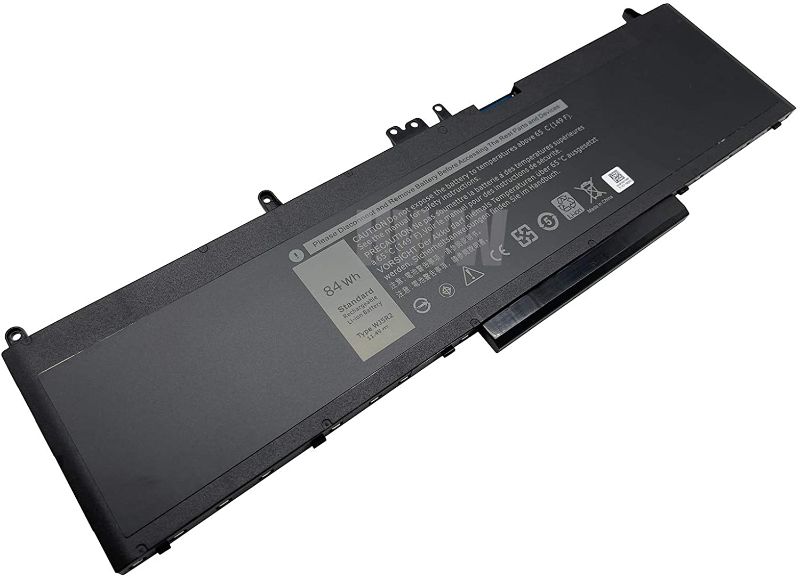 Photo 1 of New 11.4V 84Wh WJ5R2 Battery Compatible with Dell Precision 3510 4F5YV Series
