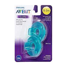 Photo 1 of Philips Avent SCF190/01 Soothie 0-3mth Green/Green, 2 PK 
