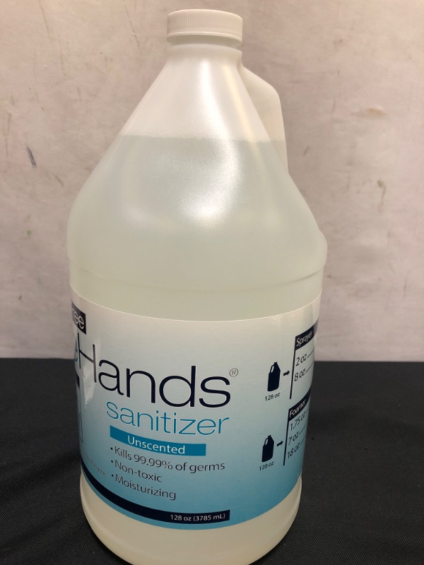 Photo 2 of 
SafeHands Alcohol-Free Hand Sanitizer Refills 128 oz