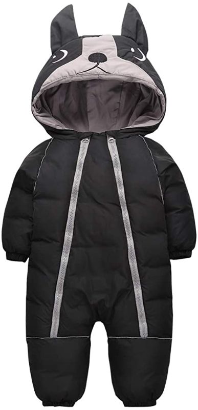 Photo 1 of JiAmy Baby Snowsuit Romper Infant Winter Hooded Jumpsuit Boys Girls Snow Wear Thick Warm Outwear SIZE 24-30 MONTHS 
