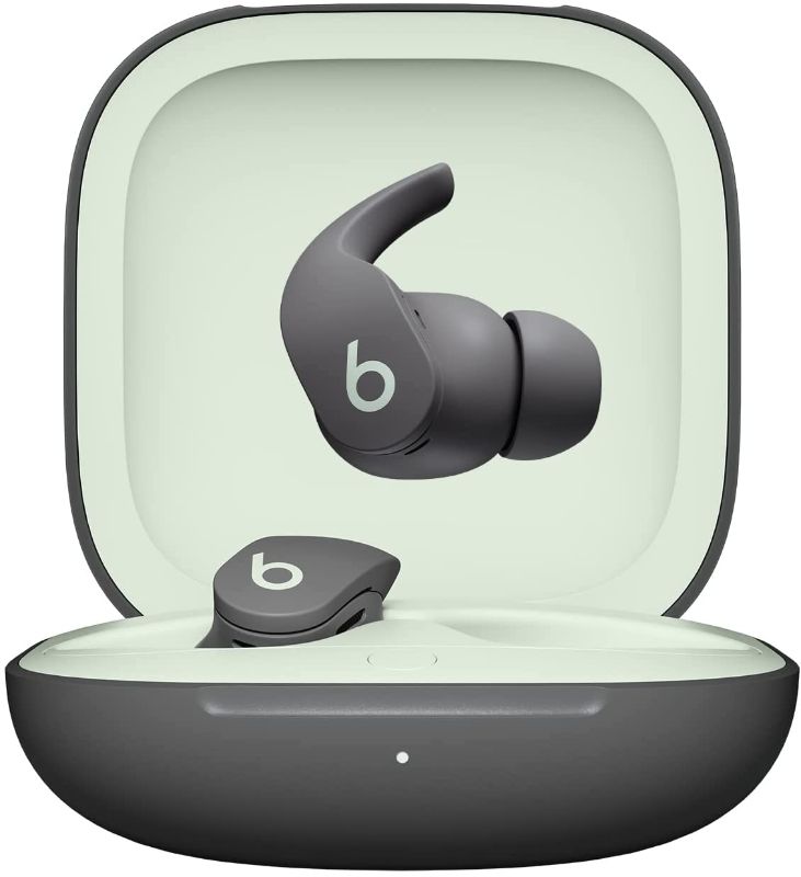 Photo 1 of Beats Fit Pro – True Wireless Noise Cancelling Earbuds – Apple H1 Headphone Chip, Compatible with Apple & Android, Class 1 Bluetooth®, Built-in Microphone, 6 Hours of Listening Time – Sage Gray [ used - like new ] 
TESTED FOR PROPER FUNCTION
