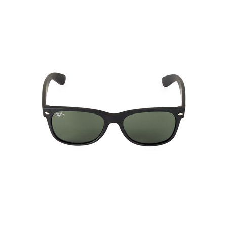 Photo 1 of Ray-Ban RB2132 New Wayfarer Square Sunglasses, Rubber Black/G-15 Green, 55 mm
[ USED GREAT CONDITION ]