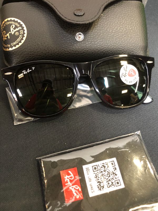 Photo 2 of Ray-Ban Men S Gradient Original Wayfarer RB2140-901/58-54 Black Wayfarer Sunglasses
