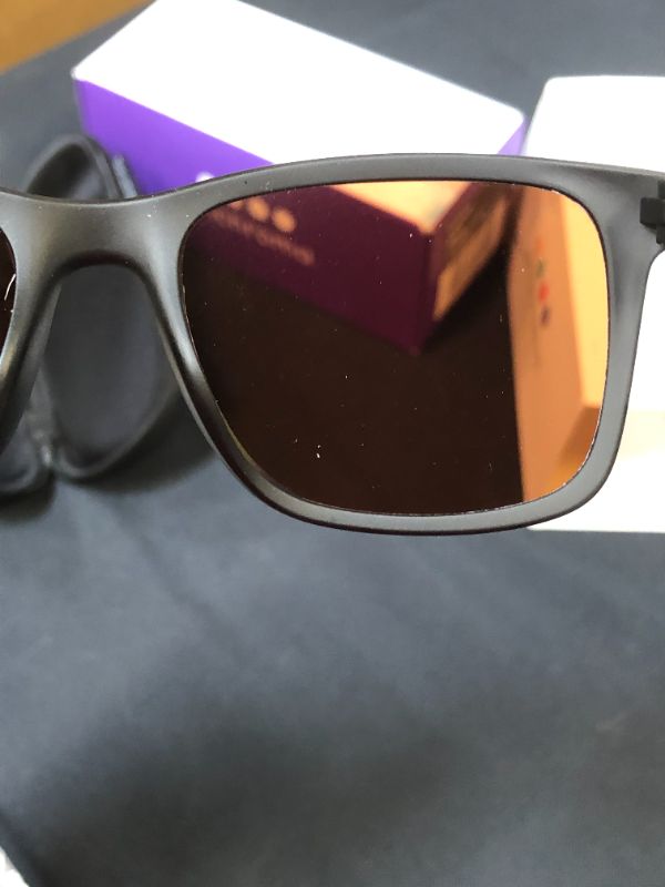 Photo 7 of EnChroma Color Blind Glasses - Tilden - Cx3 Sun and Cx3 Sun SP Outdoor for Deutan and Protan Color Blindness MINOR DIRTY NEEDS TO BE WIPED DOWN 
