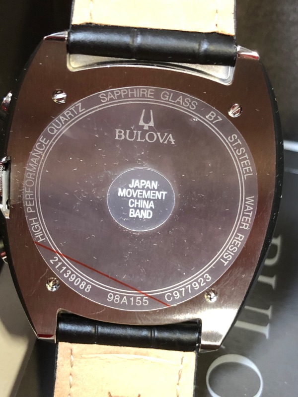 Photo 9 of Bulova Men's Watch [MODEL : 98A155] GREAT CONDITION / BOX OPENED - POSSIBLY NOT USED 