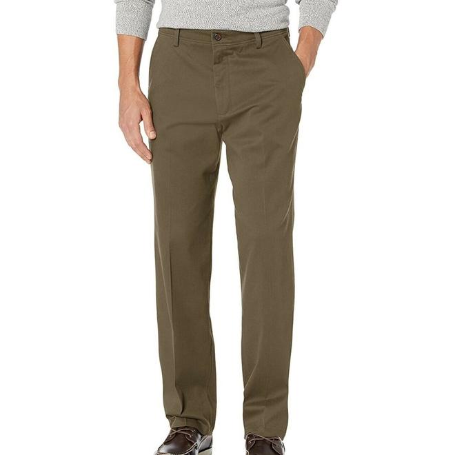 Photo 1 of DOCKERS Mens Brown Classic Fit Pants 32 X 30 khaki