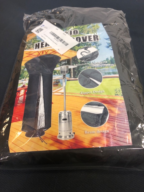 Photo 1 of 210D Patio Heater Covers 89inches Waterproof with Zipper for Outdoor Heater 24 Months Use
