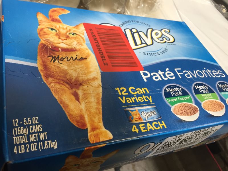 Photo 2 of 9Lives Variety Pack Favorites Wet Cat Food, 5.5 Ounce Cans PACK OF 10 FRESHEST BY 7/30/2023
