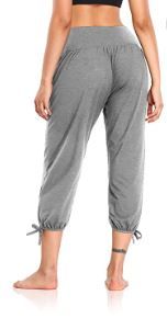 Photo 1 of DIBAOLONG Womens Yoga Pants Capri Loose Workout Sweatpants Comfy Lounge Joggers with Pockets SIZE XL