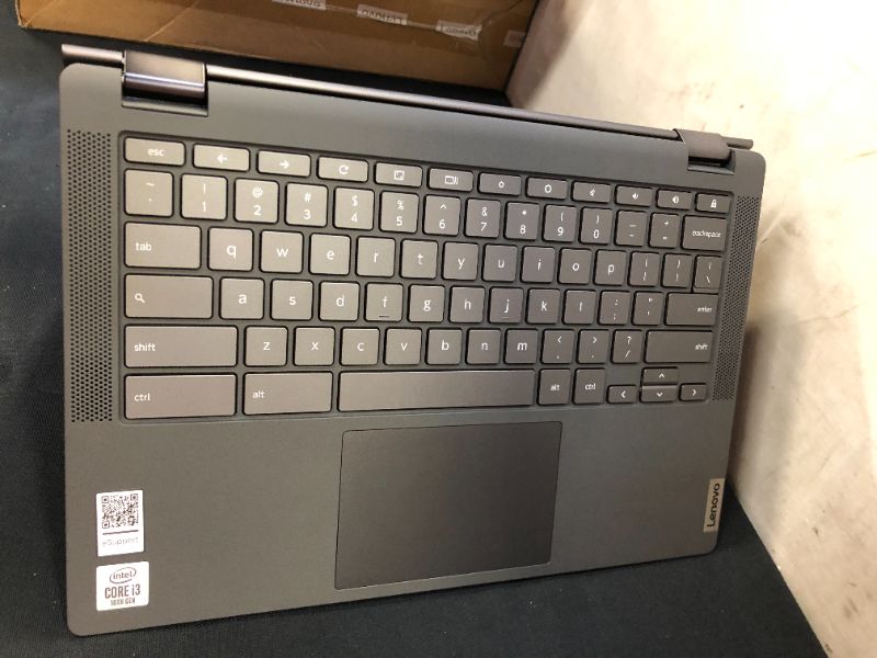 Photo 5 of TESTED - Lenovo Chromebook Flex 5 13" Laptop, FHD Touch Display, Intel Core i3-10110U, 4GB RAM, 64GB Storage, Chrome OS