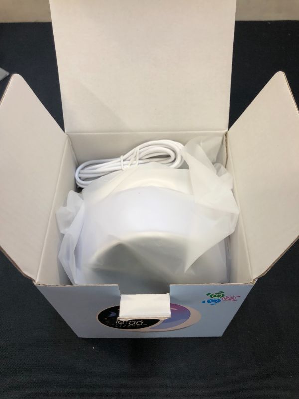 Photo 1 of Alarm Clock Touch Night Light .DIY Recording Alarm Clock Ringtones, Sleep Sound Machine, Wake Up Light Alarm Clock and Sleep Trainer for Children, Bluetooth Speaker.