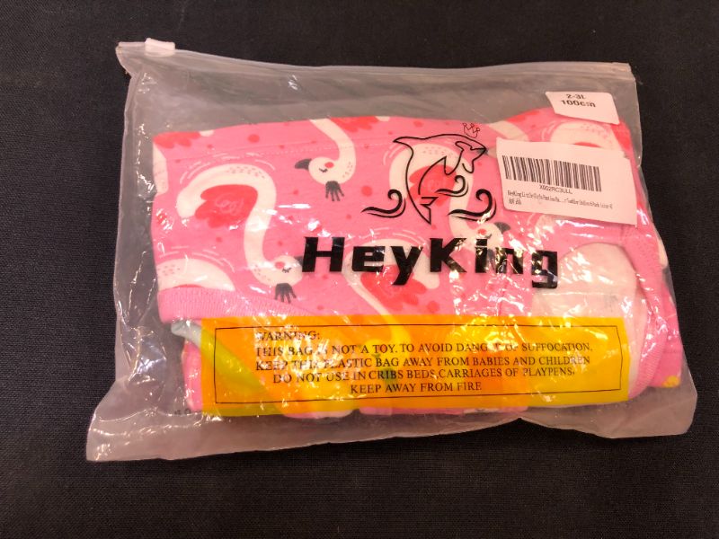 Photo 2 of HeyKing Little Girls Panties Baby Soft 100% Cotton Underwear Toddler Undies 6 Pack 2-3T