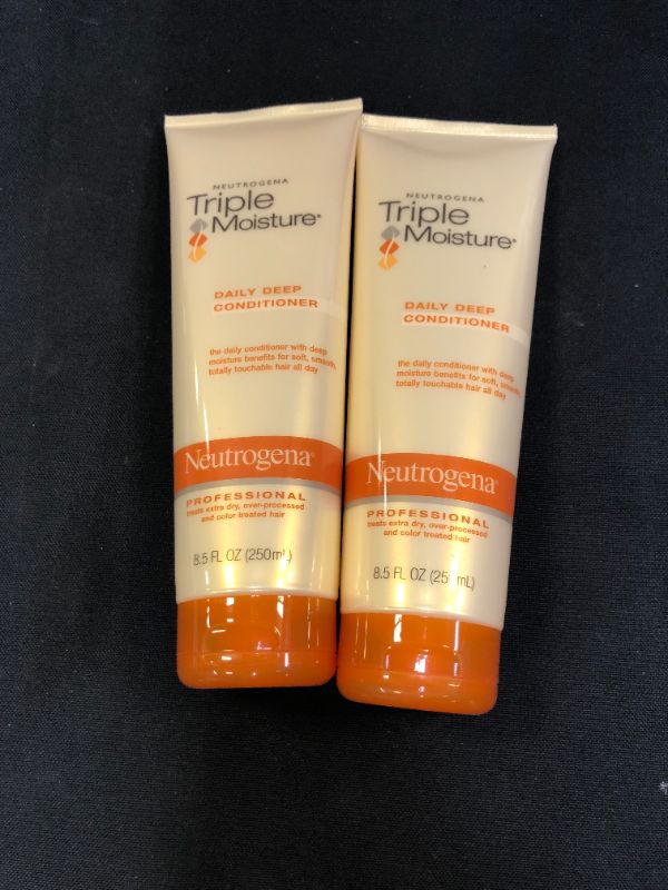 Photo 2 of 2 PACK - Neutrogena Triple Moisture Daily Deep Conditioner, 8.5 fl oz