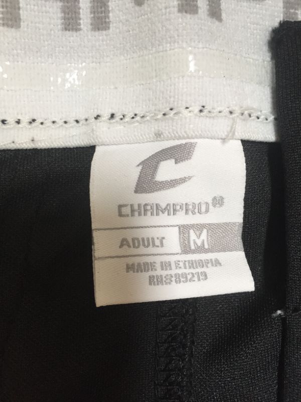 Photo 3 of CHAMPRO Men's Triple Crown Open Bottom Baseball Pants size adult m 