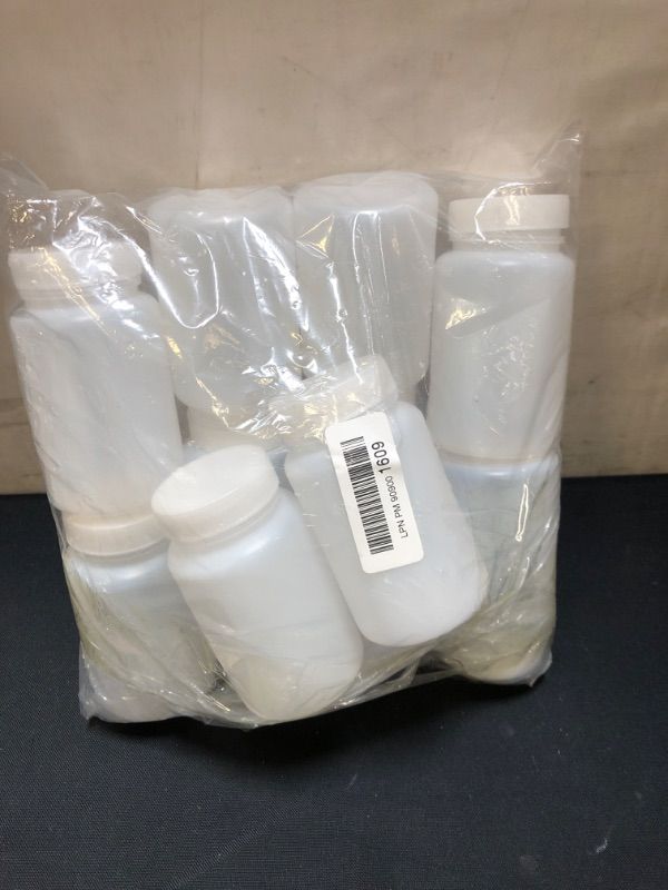 Photo 2 of 10 pcs Plastic screw cap Sample vial Lab counting tube Storage bottle container