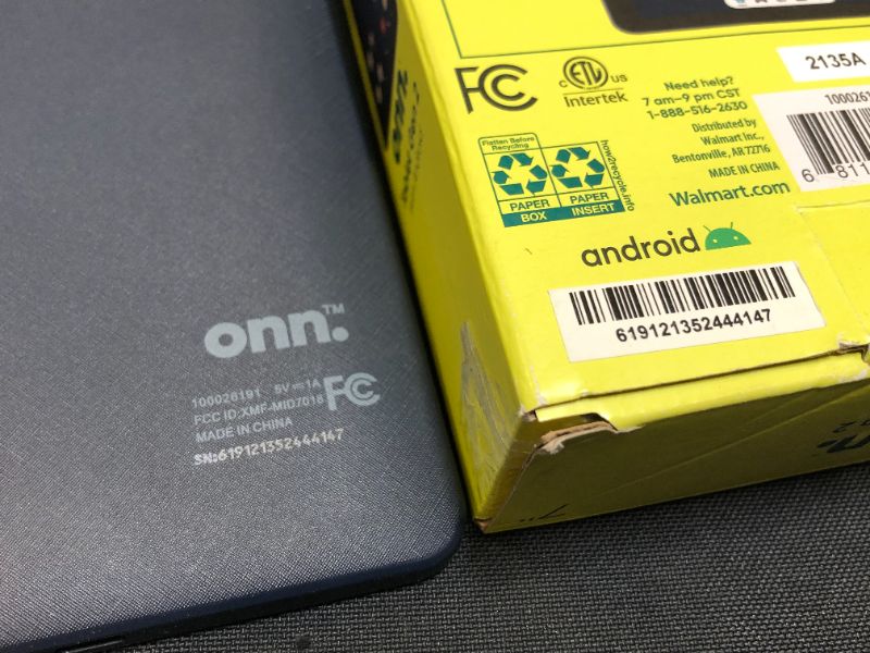 Photo 3 of onn. 7" Tablet, 16GB (2021 Model)
