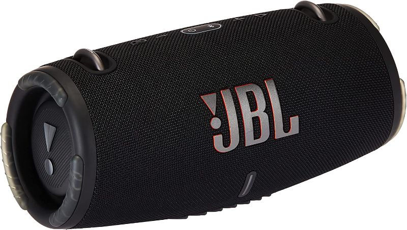 Photo 1 of JBL Xtreme 3 - Portable Bluetooth Speaker, Powerful Sound and Deep Bass, IP67 Waterproof, 15 Hours of Playtime, Powerbank, JBL PartyBoost for Multi-speaker Pairing (Black)
