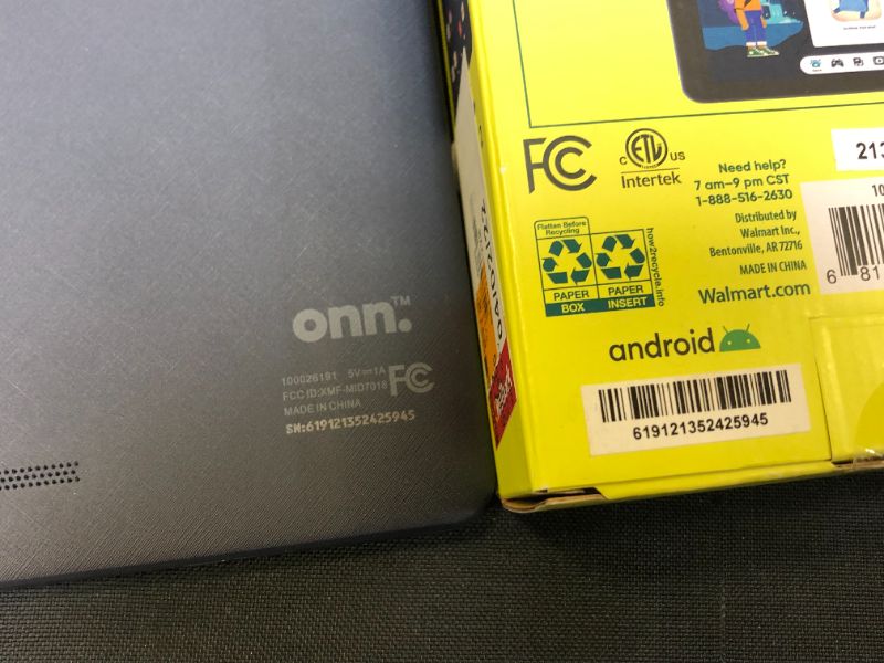 Photo 3 of onn. 7" Tablet, 16GB (2021 Model)
