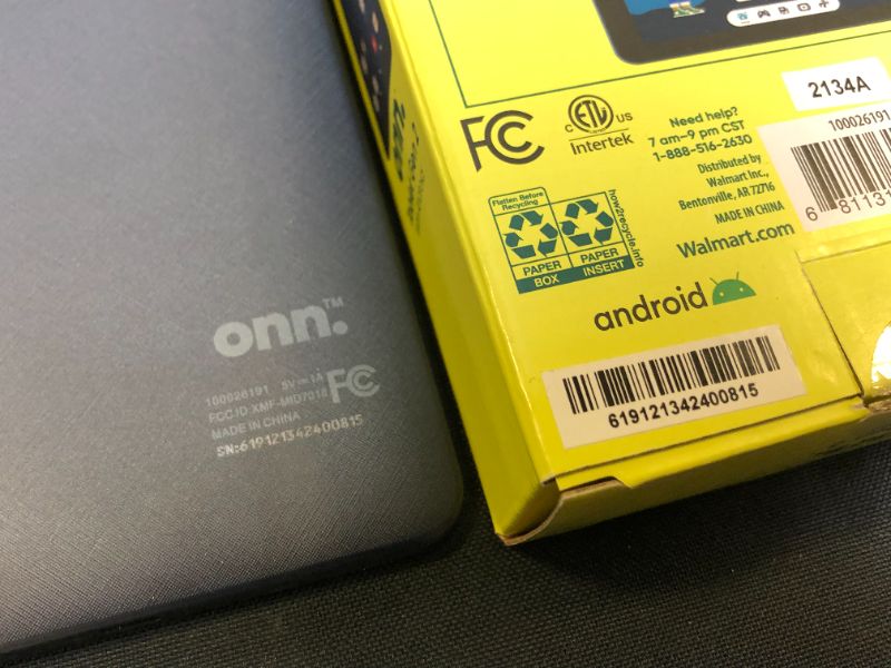 Photo 3 of onn. 7" Tablet, 16GB (2021 Model)
