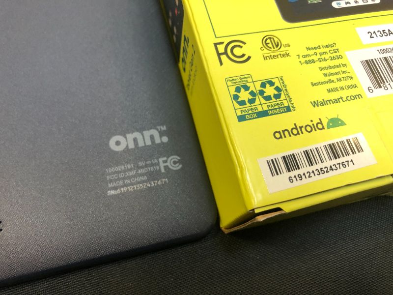 Photo 1 of onn. 7" Tablet, 16GB (2021 Model)
