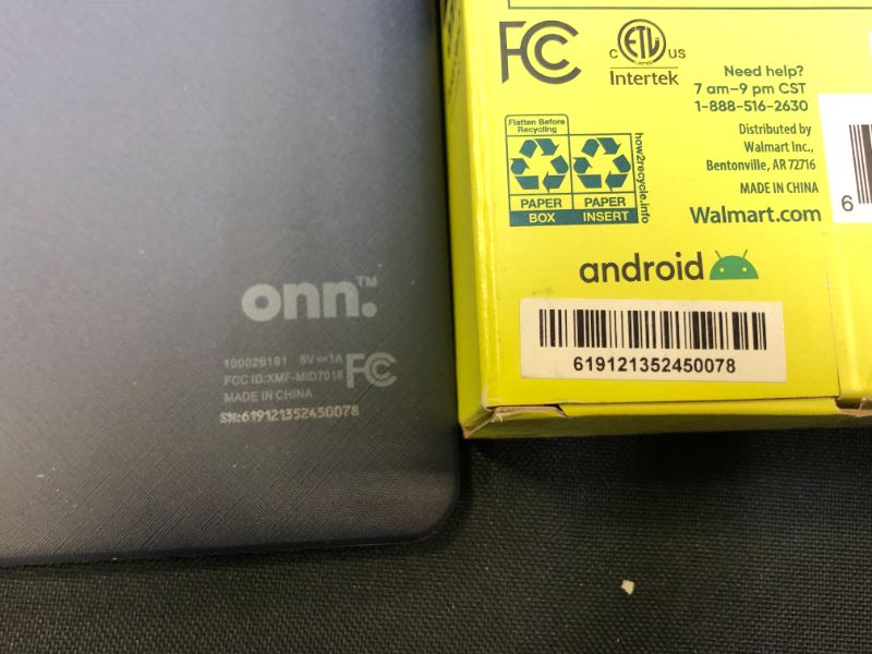 Photo 1 of onn. 7" Tablet, 16GB (2021 Model)
